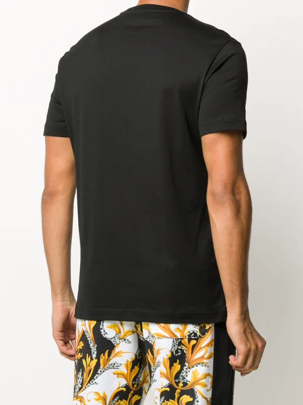 ( Positively Conscious ) Versace T-shirt à Logo Imprimé A1008 4 ( Positively Conscious ) Versace T-shirt à Logo Imprimé A1008 – Image 4