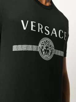 ( Positively Conscious ) Versace T-shirt à Logo Imprimé A1008 9 ( Positively Conscious ) Versace T-shirt à Logo Imprimé A1008 -Pas Cher Versace Boutique 15355631 27695923 600