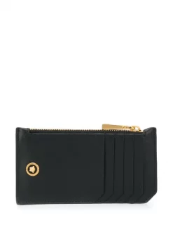 Versace D41OH NERO ORO CALDO Porte-cartes à Plaque Medusa Homme