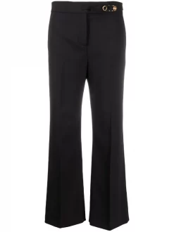 Versace Pantalon à Détails D'épingles à Nourrice Femme