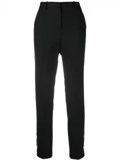 Versace A1008 BLACK Pantalon à Taille Haute Femme