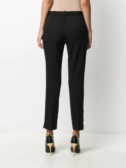 Versace A1008 BLACK Pantalon à Taille Haute Femme -Pas Cher Versace Boutique 15356405 28030744 600