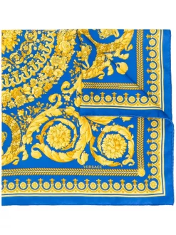 Versace Foulard à Imprimé Baroque A7381