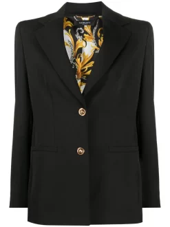 Versace A1008 Blazer Droit Classique Femme
