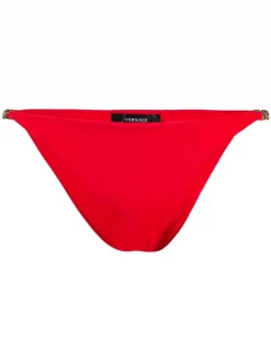 ( Positively Conscious ) Versace A1203 ROSSO Bas De Bikini à Détail De Chaine Femme