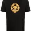 ( Access Edit ) Versace T-shirt Medusa à Broderies A1008 BLACK