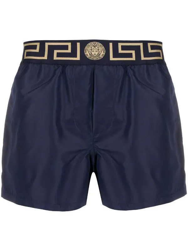 ( Positively Conscious ) Versace Short De Bain à Bande Logo A70W 1 ( Positively Conscious ) Versace Short De Bain à Bande Logo A70W