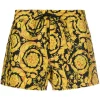 ( Positively Conscious ) Versace Short De Bain à Motif Baroque A7900 PRINT