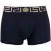 ( Positively Conscious ) Versace Boxer à Bande Greca Homme