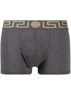 ( Positively Conscious ) Versace Boxer à Bande Greca Homme