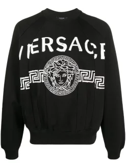 ( Access Edit ) Versace Sweat à Logo Medusa A1008 NERO