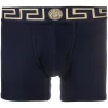 ( Positively Conscious ) Versace A70W Boxer à Bande Greca Homme