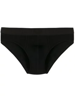 ( Positively Conscious ) Versace A2A2 Black-black Slip à Taille Basse Homme