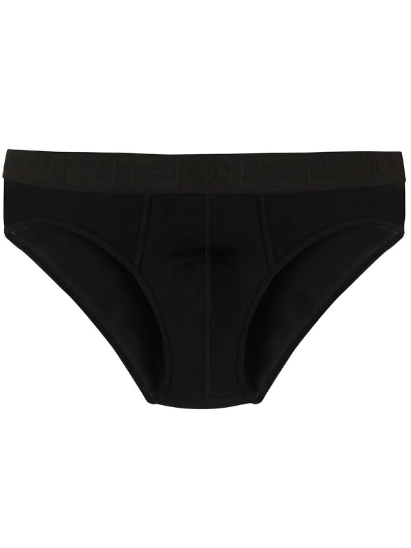 ( Positively Conscious ) Versace A2A2 Black-black Slip à Taille Basse Homme 1 ( Positively Conscious ) Versace A2A2 Black-black Slip à Taille Basse Homme