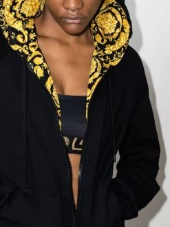 Versace Sweat à Capuche à Doublure Imprimée Femme 8 Versace Sweat à Capuche à Doublure Imprimée Femme -Pas Cher Versace Boutique 15378154 36234983 600