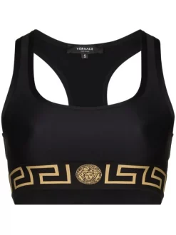 Versace A1008 NERO Brassière De Sport à Logo Femme
