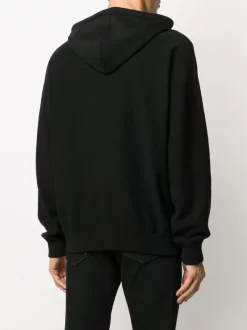 Versace Pull à Capuche à Lien De Resserrage A1008 BLACK -Pas Cher Versace Boutique 15395237 28851281 600