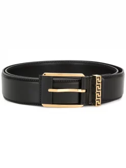 Versace Ceinture à Boucle Greca Homme