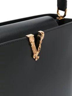 Versace KVO41 BLACK Sac à Main Virtus Femme -Pas Cher Versace Boutique 15426701 29163172 600