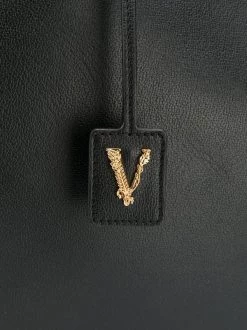 Versace Sac Cabas à Détail De Logo KVO41 NERO/ ORO -Pas Cher Versace Boutique 15426702 29042979 600