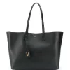 Versace Sac Cabas à Détail De Logo KVO41 NERO/ ORO