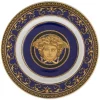 Versace Assiette Medusa Ronde 18.5 Cm BLUE