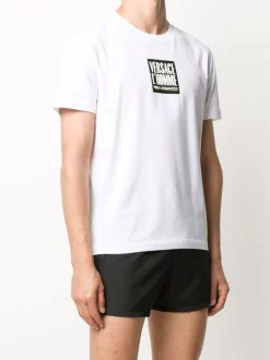 Versace T-shirt à Imprimé L'Homme -Pas Cher Versace Boutique 15493247 27802659 600