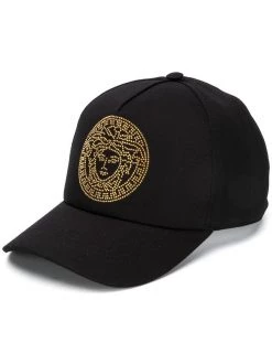 Versace Casquette à Motif Medusa Strassé A4007