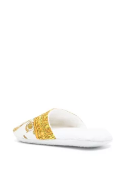 Versace Chaussons à Imprimé Medusa Femme -Pas Cher Versace Boutique 15541392 30317372 600