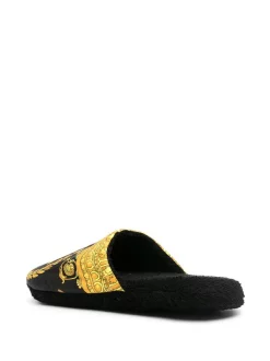 Versace Z4800 Chaussons à Imprimé Medusa Femme -Pas Cher Versace Boutique 15541394 30315733 600