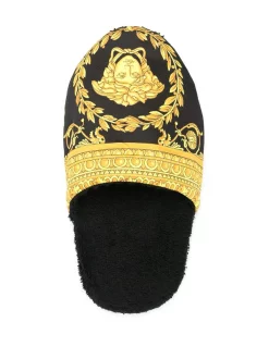 Versace Z4800 Chaussons à Imprimé Medusa Femme -Pas Cher Versace Boutique 15541394 30315735 600