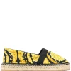 Versace Espadrilles à Imprimé Baroque Femme