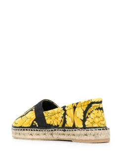 Versace Espadrilles à Imprimé Baroque Femme -Pas Cher Versace Boutique 15563296 27960978 600