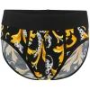 Versace A7008 F DO NERO + STAMPA Boxer à Motif Baroque Homme
