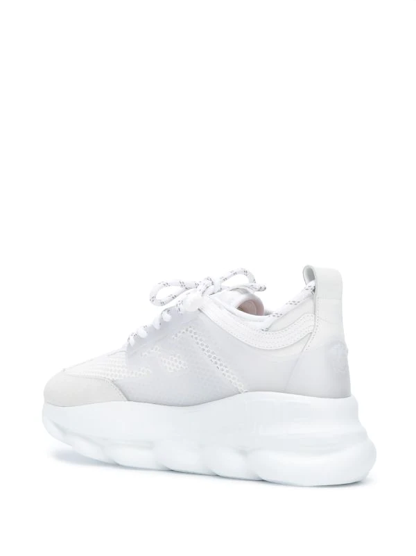 Versace D01 BIANCO Baskets à Semelle épaisse Homme 3 Versace D01 BIANCO Baskets à Semelle épaisse Homme – Image 3