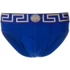 ( Positively Conscious ) Versace Slip à Détails Greca A85K ROYAL BLUE