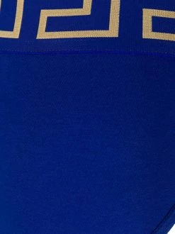 ( Positively Conscious ) Versace Slip à Détails Greca A85K ROYAL BLUE -Pas Cher Versace Boutique 15643694 28307464 600