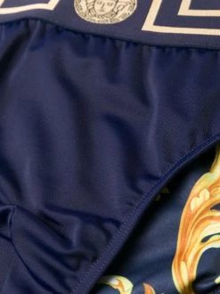Versace Slip De Bain à Bande Greca A70W BLU ORO 5 Versace Slip De Bain à Bande Greca A70W BLU ORO -Pas Cher Versace Boutique 15680927 28516442 600