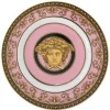 Versace 18 CM MEDUSA ROSE Plat Medusa Femme