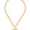 ( Access Edit ) Versace Collier Icon Medusa à Ornements Femme