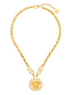 ( Access Edit ) Versace Collier Icon Medusa à Ornements Femme
