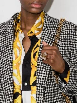 Versace KCVO GOLD Bague Palazzo Dia à Ornements Femme -Pas Cher Versace Boutique 15789382 31330002 600