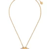 Versace KCVO CRYSTAL + ORO VERSACE Collier Medusa à Ornements Femme