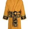Versace Peignoir à Empiècement Baroque Z4004