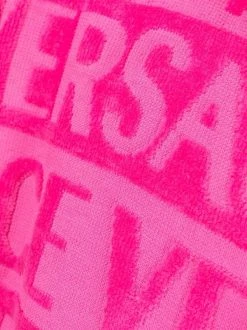 Versace Peignoir Court à Empiècement Baroque Femme -Pas Cher Versace Boutique 15925951 30306320 600