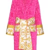 Versace Peignoir I Heart Baroque Z4584 FUXIA