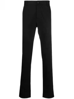 Versace Pantalon De Costume à Logo Brodé 1B000 NERO