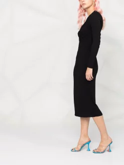 Versace Robe Mi-longue à Détails De Découpes A1008 NERO 13 Versace Robe Mi-longue à Détails De Découpes A1008 NERO -Pas Cher Versace Boutique 15982968 44fc33e0 532d 42ec aa96 df394cff077d 600