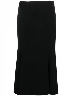 Versace Jupe Mi-longue à Découpe Femme