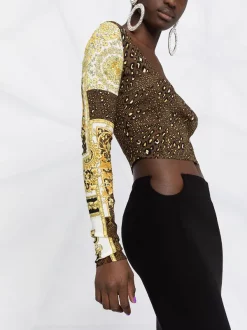 Versace Jupe Mi-longue à Découpe Femme -Pas Cher Versace Boutique 15982971 a41ad397 6bea 4123 a71c a0fb86580210 600